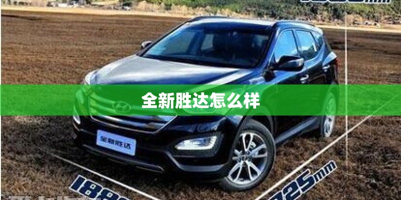 全新胜达怎么样