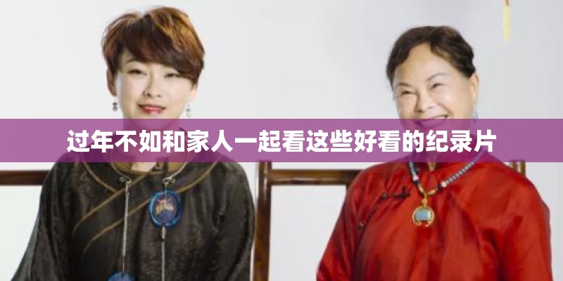 过年不如和家人一起看这些好看的纪录片
