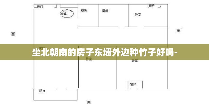 坐北朝南的房子东墙外边种竹子好吗-