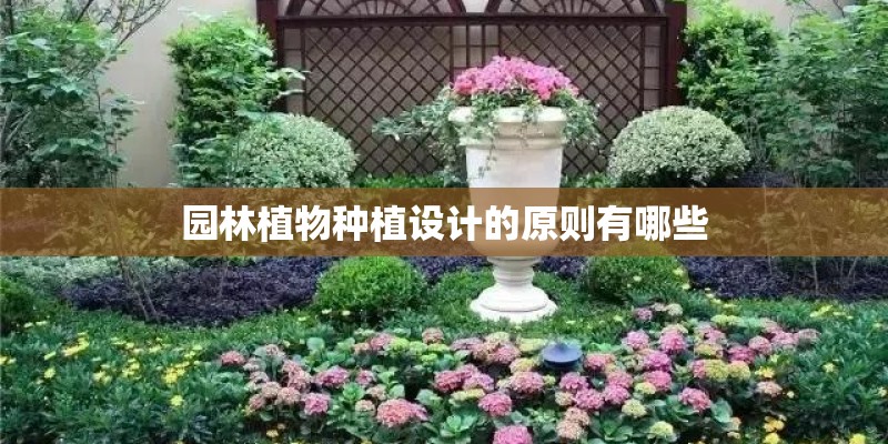 园林植物种植设计的原则有哪些