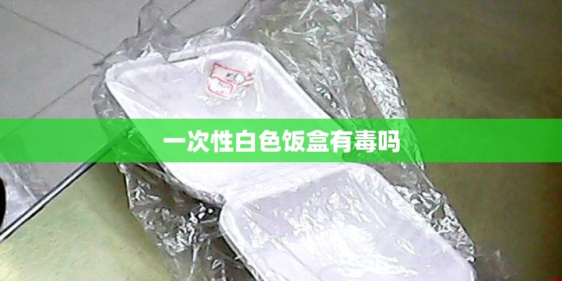 一次性白色饭盒有毒吗